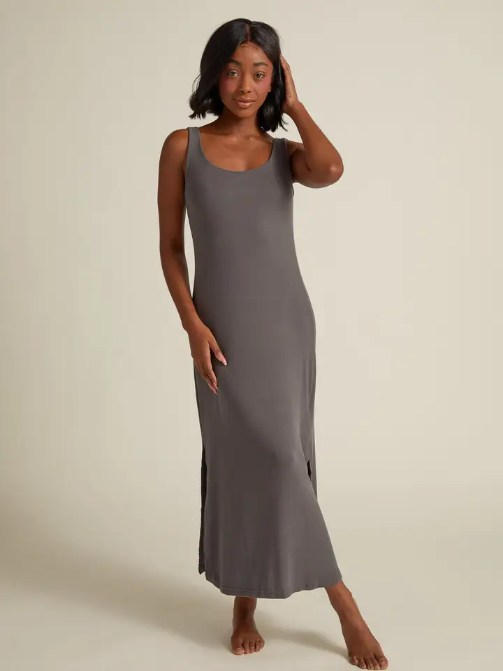 faceplant soft dress grey